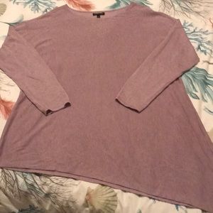 Eileen Fisher asymmetrical top L